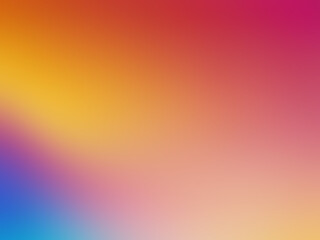 Obraz premium Abstract blurred bright warm colors gradient background
