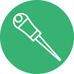 Awl Vector Line White Circles Multicolors