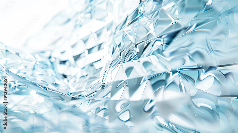 Poster abstract blue background with smooth lines and glass effect elegant futuristic design background tex