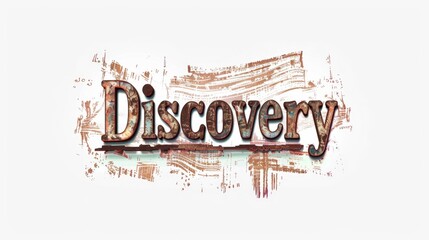 Innovation and breakthrough symbol created in Copperplate Calligraphy.