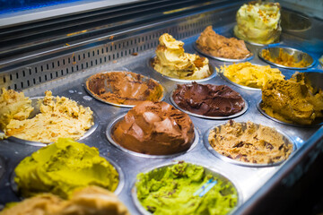 ジェラートアイス数種類