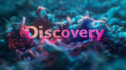 Holo Fur Innovation and breakthrough concept art poster.