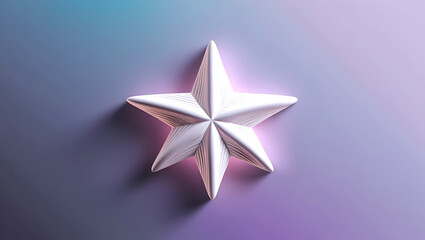 flat vector art star icon