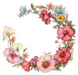 PNG Pattern flower plant inflorescence.