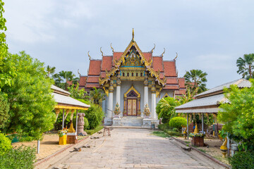 Wat thai buddhagaya also known as thai monastery at bodh gaya, bihar, India.