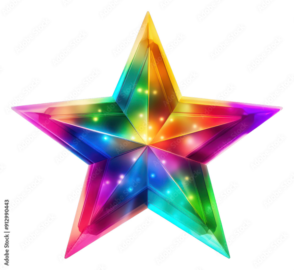 Wall mural PNG Star light backgrounds spectrum.