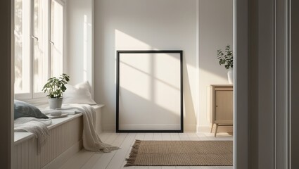 Aesthetic Frame mockup for poster