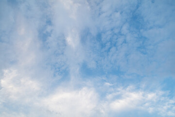 Obraz premium Clouds after rain in the sky as a background