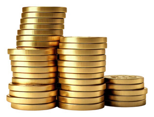 PNG Coin money gold investment.