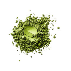 Matcha Powder on a White Transparent Background PNG