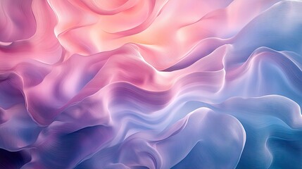 Obraz premium Abstract background with fluid, gradient transitions and delicate textures, evoking a sense of calm and tranquility
