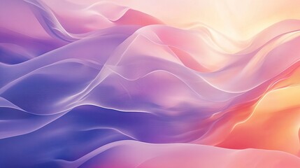 Fototapeta premium Abstract background with fluid, gradient transitions and delicate textures, evoking a sense of calm and tranquility