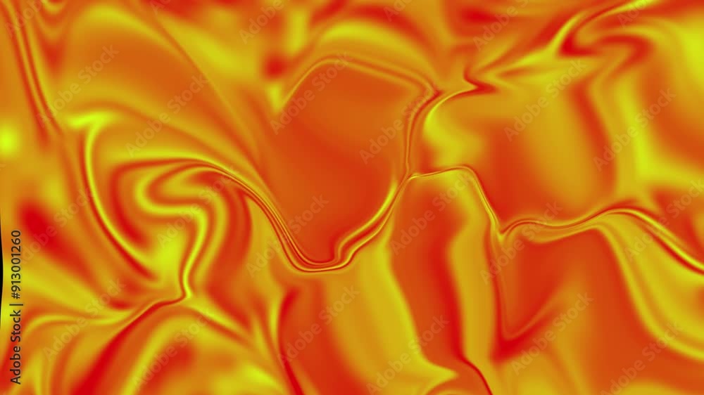 Poster animated colorful liquid marble effect background animation loop.