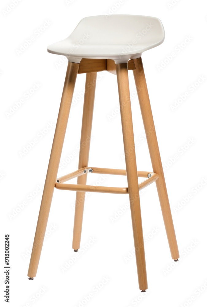 Sticker png furniture stool chair transparent background.