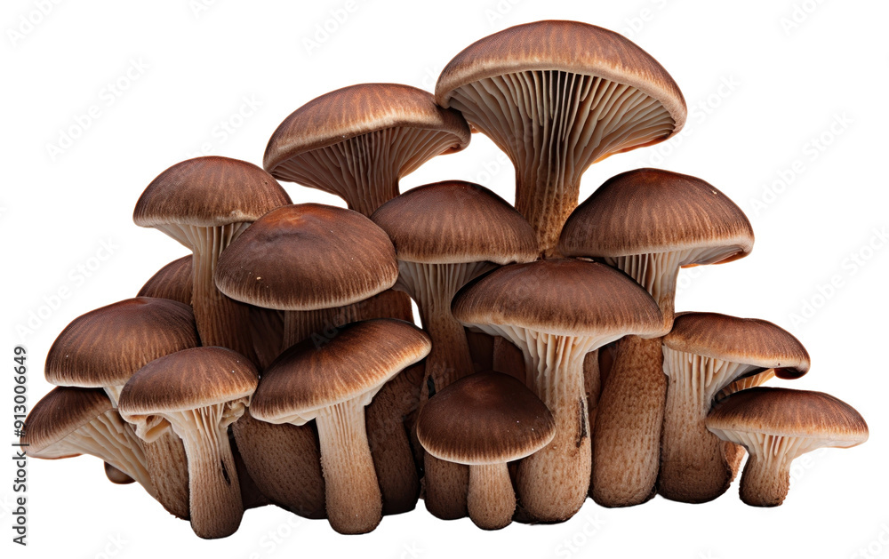 Canvas Prints png mushroom fungus plant white background.