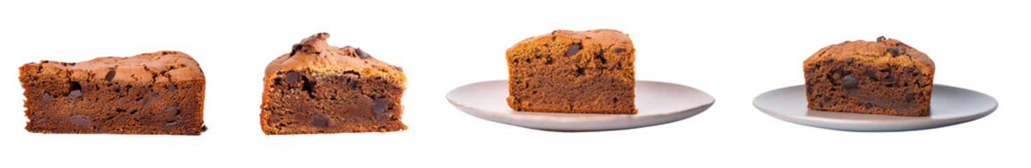 Deliciously moist fruitcake slices arranged on a plate, showcasing rich textures and inviting colors.