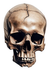 Obraz premium PNG Killer white background anthropology sculpture.
