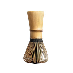 Matcha Stirrer Chasen Whisk on a White Transparent Background PNG