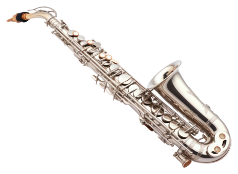 PNG Saxophone white background performance saxophonist.