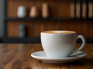 cup of coffee on table