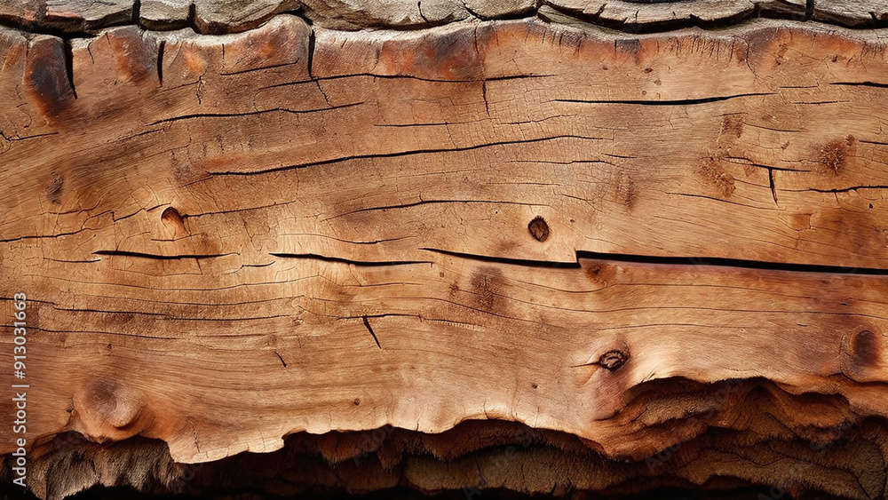 Poster old wood texture with natural patterns. abstract background and texture for design.