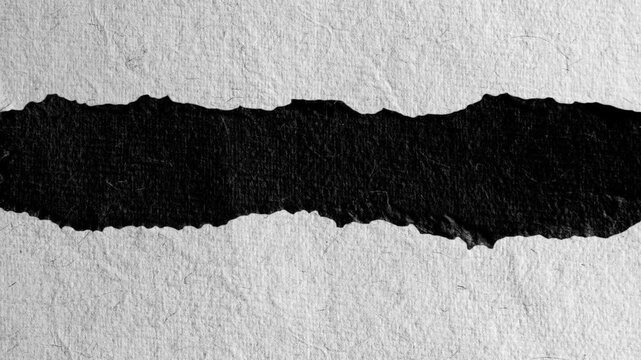 black and white paper stop motion