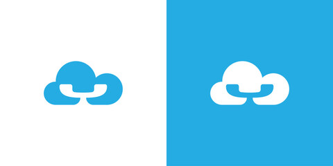 Call Cloud Phone Logo Design