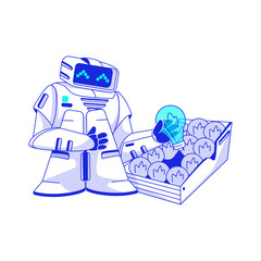 Artificial intelligence robot picks up business ideas