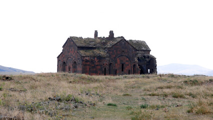 A view from the Ancient City of Ani in Kars, Turkey