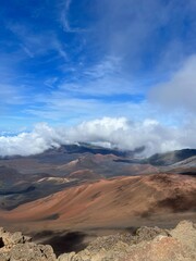 Naklejka premium landscape with sky hawaii