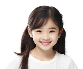 PNG Girl smiling portrait child smile.