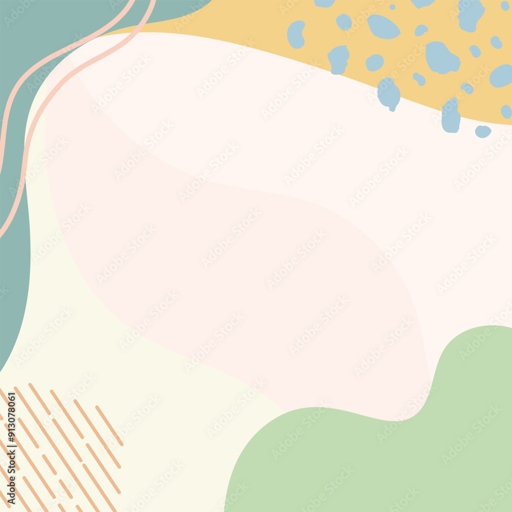 Poster abstract pastel color pattern background