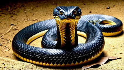 Obraz premium king cobra image.