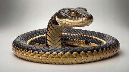 Fototapeta premium king cobra image.