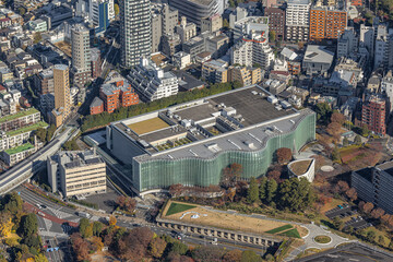 Naklejka premium 六本木・国立新美術館