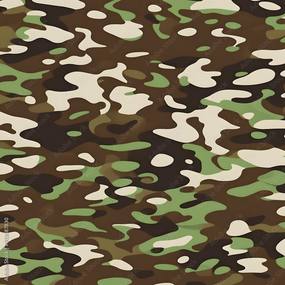 Canvas Prints 
camouflage army pattern vector background fashionable stylish