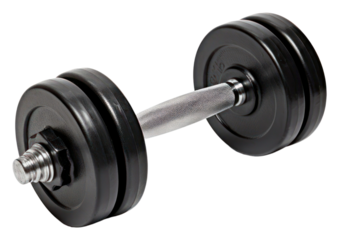 PNG Dumbbell sports black gym.