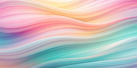 Obraz premium abstract background with illusion gradients flow waves delicate pastel colors. High quality illustration