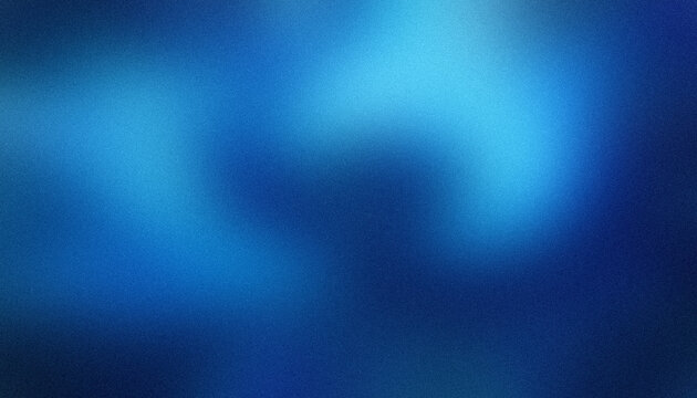 Fundo gradiente azul abstrato granulado escuro vibrante banner p&ocirc;ster pano de fundo cabe&ccedil;alho design ru&iacute;do textura efeito