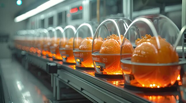 amber elixir automotive lighting illuminates a city night