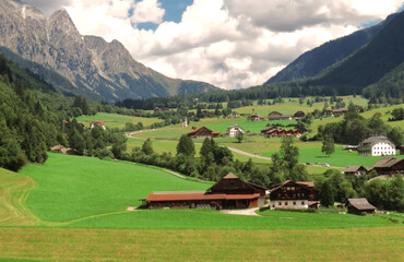 The Anterselva valley in Alto Adige in the province of Bolzano.