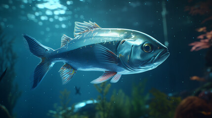 Fototapeta premium fish in aquarium