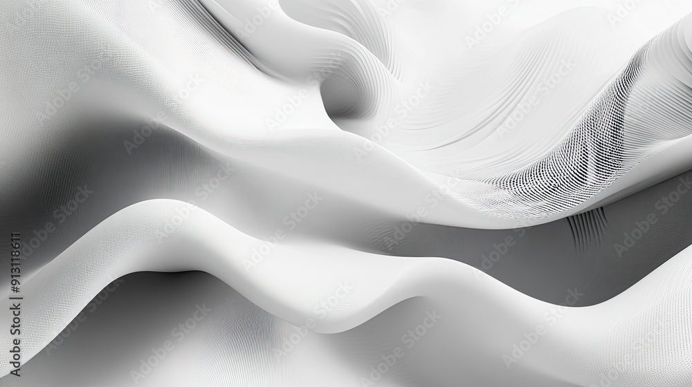 Poster minimalist abstract background with clean lines and monochromatic tones, creating a sophisticated an