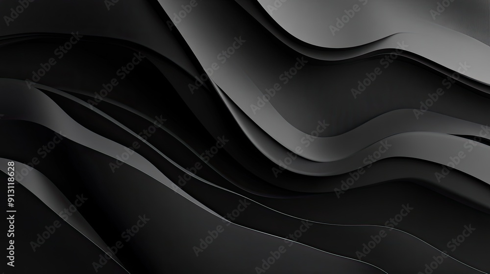 Poster minimalist abstract background with clean lines and monochromatic tones, creating a sophisticated an