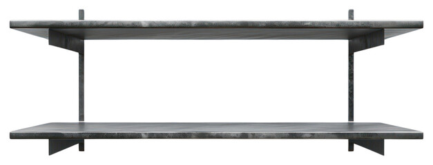 Obraz premium PNG Wall shelve furniture shelf.