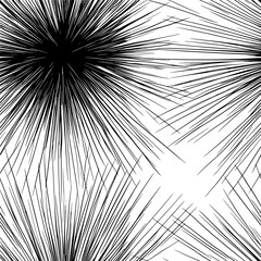 Obraz premium Radial pattern of lines emanating from a central point, seamless pattern vector