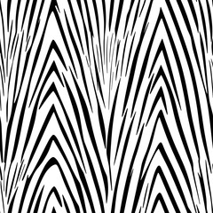 Obraz premium Straight lines converging and diverging in a fan-like arrangement, seamless pattern vector