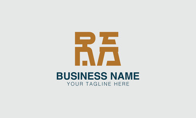 RA R ra initial logo | initial based abstract modern minimal creative logo, vector template image. luxury logotype logo, real estate homie logo. typography logo. initials logo