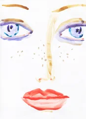 woman face with makeup © Anna Ismagilova