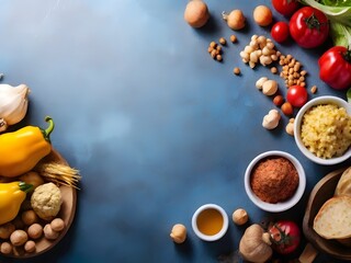 Concept of world safety food day with copy space